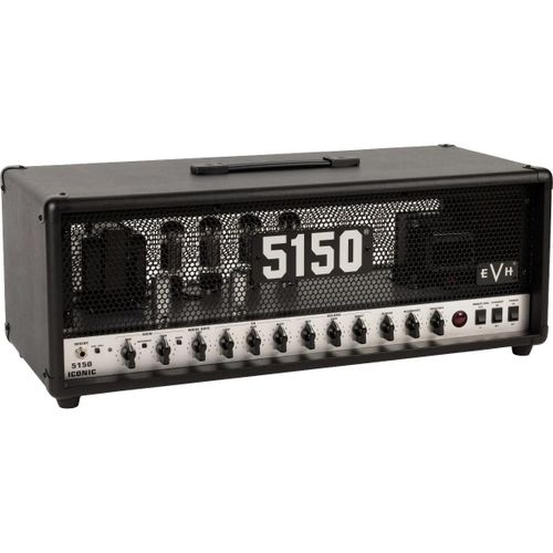 Evh 5150 Iconic Series 80w Head Black T?Te D'ampli Guitare ? Lampes