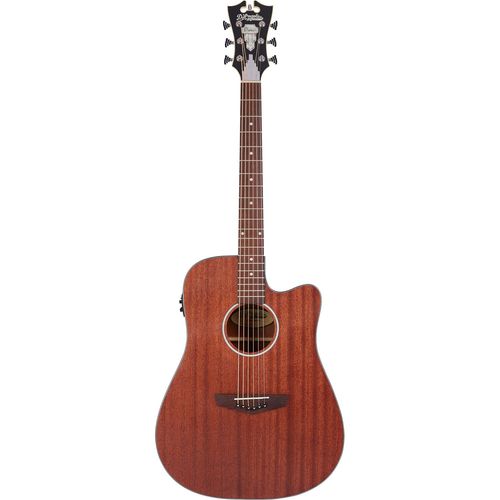 D'angelico Premier Bowery Ls Mahogany Satin Guitare ?Lectro-Acoustique Folk