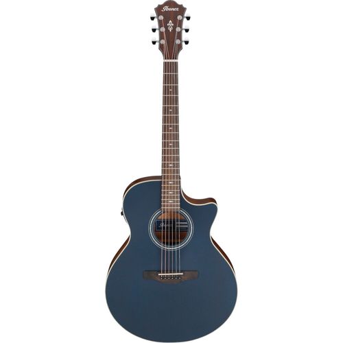 Ibanez Ae100 Dark Tide Blue Flat Guitare ?Lectro-Acoustique Folk