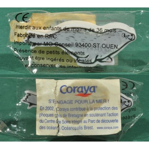 Coraya, « S’Engage Pour La Mer », Gomme En Forme De Phoque 2002