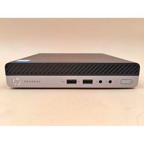 Mini PC HP ProDesk 400 G3  Intel Core i5 (6th) 6650U - 2.5 Ghz - Ram 8 Go - SSD 250 Go