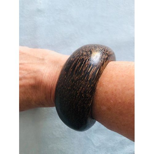 Bracelet Ouvert En Bois Wenga Parfait État