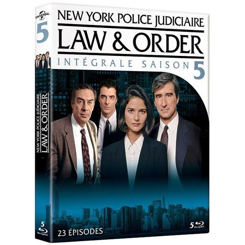 New York, Police Judiciaire (Law & Order) - Intégrale Saison 5 - Blu-Ray