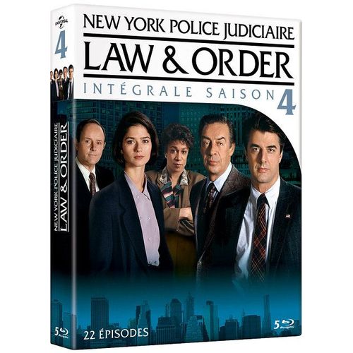 New York, Police Judiciaire (Law & Order) - Intégrale Saison 4 - Blu-Ray