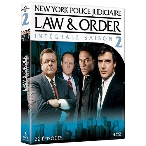 New York, Police Judiciaire (Law & Order) - Intégrale Saison 2 - Blu-Ray