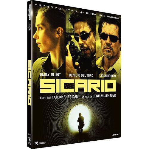 Sicario - 4k Ultra Hd + Blu-Ray - Édition Limitée