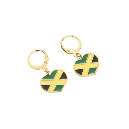 Boucles D'oreilles En Bois Pour Femmes, Bijoux Africains, Jamaïcaines