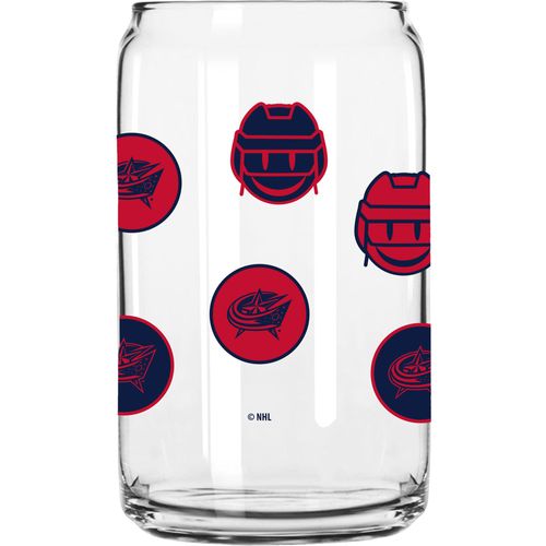 Vestes Bleues De Columbus 16oz. Verre De Canette Smiley