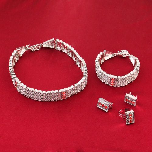 Ensemble De Bijoux Éthiopiens En Argent Brillant, Colliers Choquants, Bracelets, Boucles D'oreilles, Bijoux Habesha Érythréen Plaqué Argent
