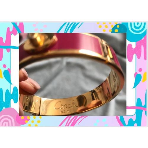 Coach Bracelet D'entraîneur Rose Fuchsia