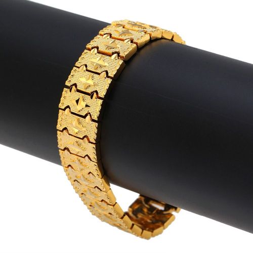 Bracelet En Laiton Et Or 24k Pour Hommes, Nouvel Arrivage, Vente En Gros, Bijoux À La Mode