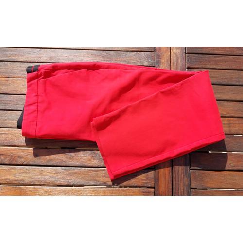 Pantalon Femme Taille Xl (Europe/Usa) / 32 (Mex) Zara Rouge