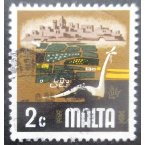 Malte N°465 Oblitéré