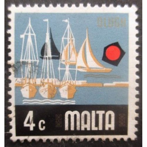 Malte N°467 Oblitéré