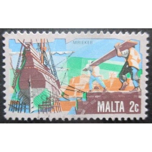 Malte N°626 Oblitéré