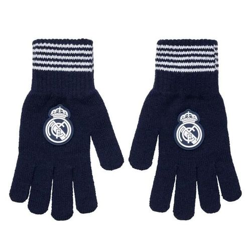 6-7 Ans - Gants Real - Collection Officielle Real Madrid - Football - Taille Enfant 6/8 Ans