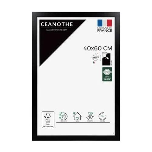 Ceanothe - Cadre photo design ?ternel - Noir