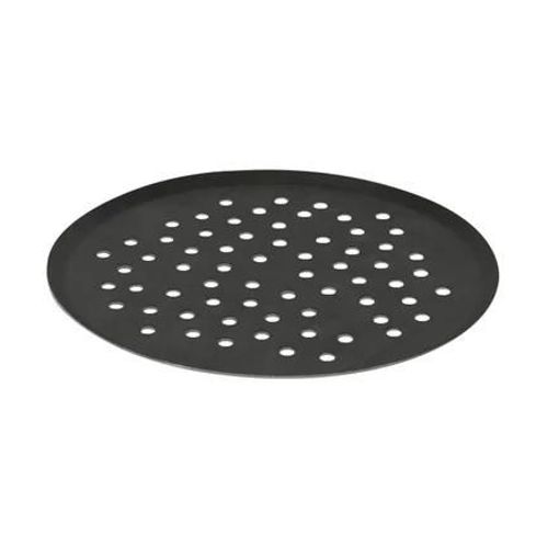 De Buyer - Tourti?re ronde perfor?e en aluminium anti-adh?sif ? 28 cm - Multicolore