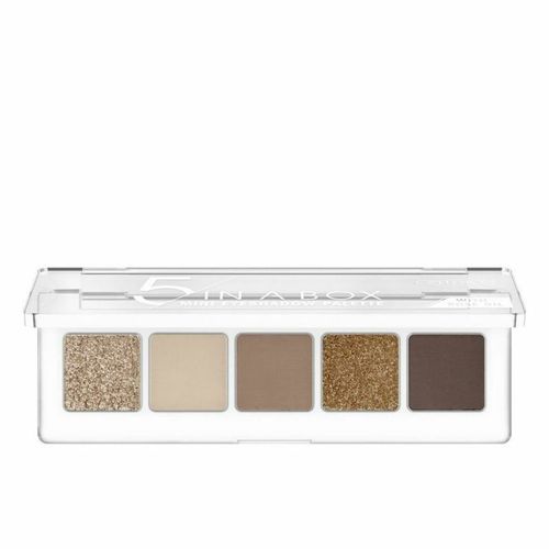 Catrice - 5 In A Box Mini Palette Fards À Paupières 010 Golden Nude Look Palette D'ombres Paupières 010, Golden Nude Look, 4 G 4 G 