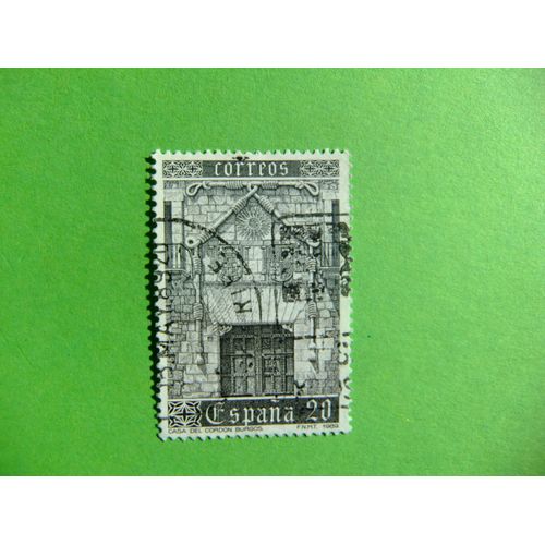 31 Espagne 1989 / Façade De La Casa Del Cordon - Burgos / Edifil 3000 Fu Yvert 2619 Fu