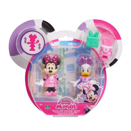 Minnie Mouse Minnie - Blister 2 Figurines 7,5 Cm Avec Accessoires - Party