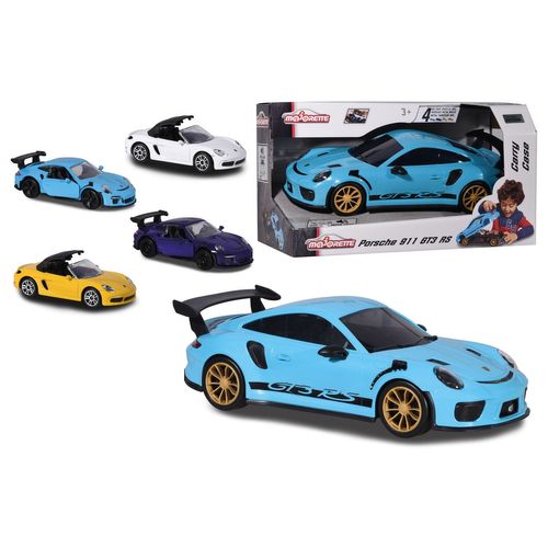 Collection Premium Majo Porsche Carry Case + 4 Pcs