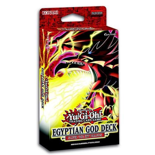 Banpresto Yu-Gi-Oh! Jcc - Deck Struct. Dieux Egy. Slifer Reprint X8 Fr (18/05)