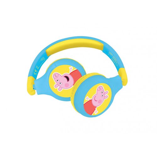 Lexibook - Peppa Pig - 2 In 1 Foldable Headphones (Hpbt010pp)
