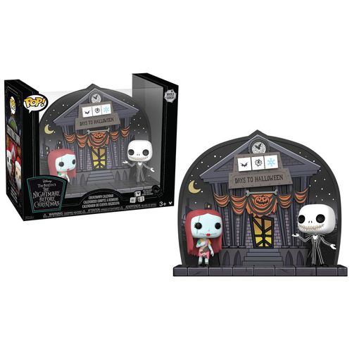 Calendrier Funko Figurines - L'etrange Noel De Mr Jack - Décompte Halloween Noël