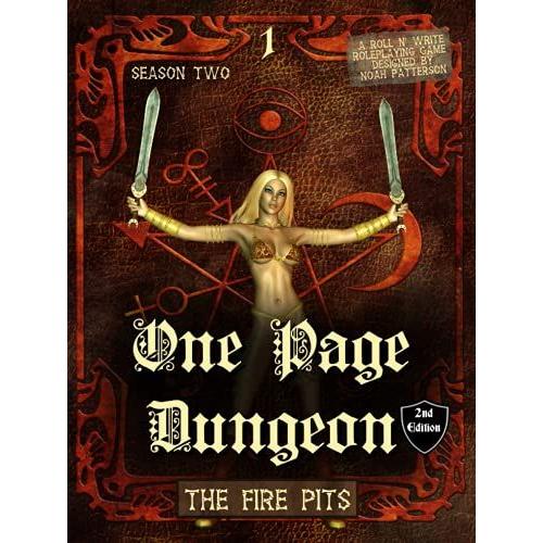 One Page Dungeon: The Fire Pits