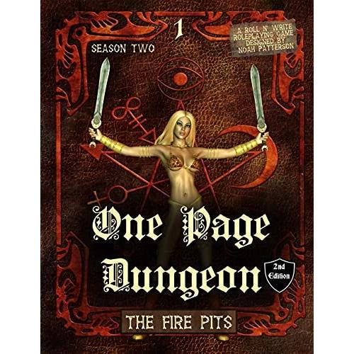 One Page Dungeon: The Fire Pits