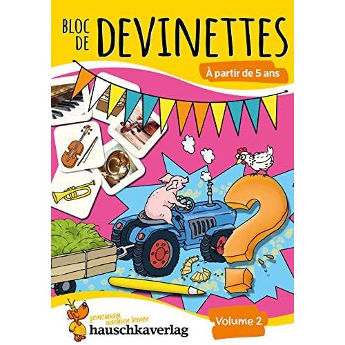 Bloc De Casse-Têtes Et Livre Activite 5 Ans - Tome 2 : Des Énigmes Colorées Pour La Maternelle - Cahier Activite 5 Ans Labyrinthe, Sudoku, Etc Pour Stimuler La Concentration Et La Pensée Logique