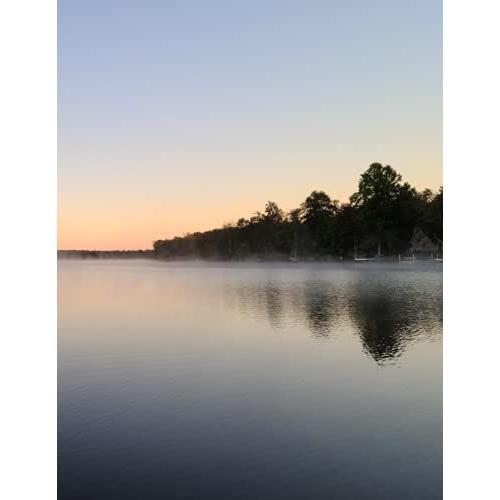 Misty Morning At The Lake Writer's Journal: Diary Or Notebook For Essayists