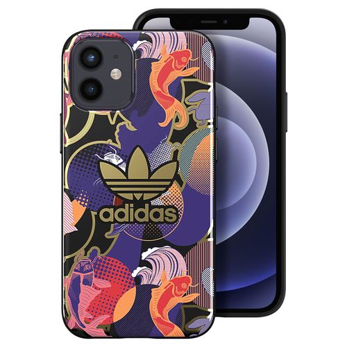 Coque Pour Iphone 12 Mini Bords Surélevés Allover Print Cny Adidas Multicolore