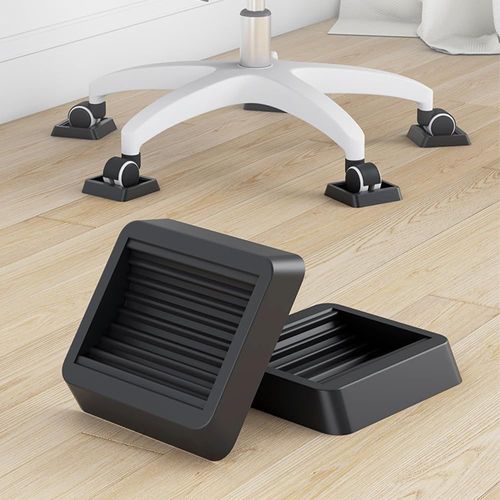 8 Pièces Patins Antidérapants En Caoutchouc, Protecteurs De Plancher De Meubles, Pieds En Caoutchouc, Meubles Castor Cups, Protections De Pieds De Canapé Pour Sols En Bois