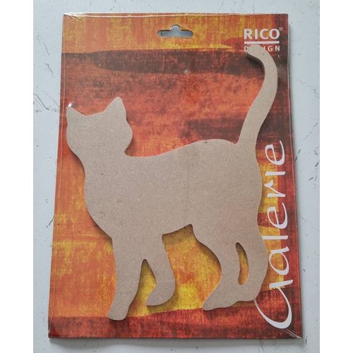 Ornement Chat En Bois À Peindre