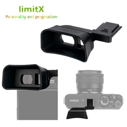 Xe3 Xe4 Silicone Souple Hot Shoe Camera Cover Protector Long Eyecup Eysim Thatviewfinder Pour Fujifilm X-e3 X-e4 Caméras