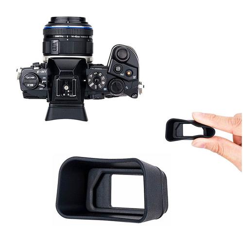 Longue Caméra En Silicone Souple Eyecup Eye Cup Viseur Pour Olympus Omd Em1 Om-d E-m1 Mark Iii Ii I Remplacer Olympus Ep-13 Ep-12
