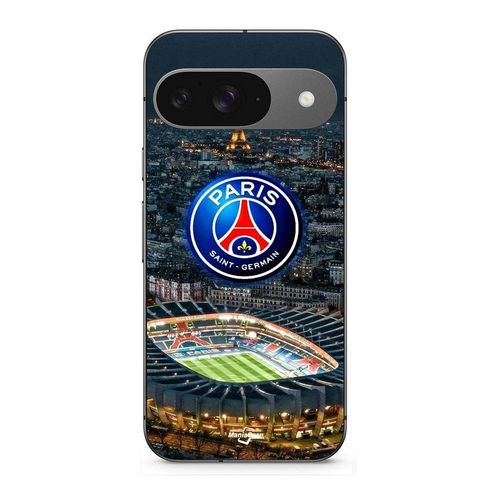 Coque Google Pixel 9 Psg Logo Stade Nuit Tour Eiffel