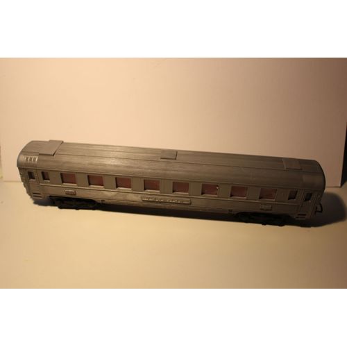 Voiture Inox Gégé L’Aquilon Intérieur Aménagé-Jouef