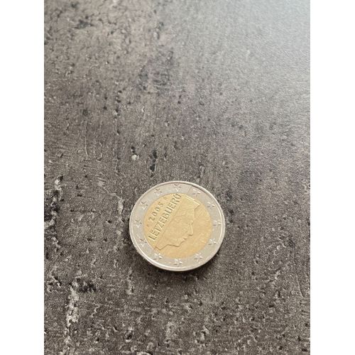 Pièce De 2 Euros Rare De 2005 « Lëtzebuerg »