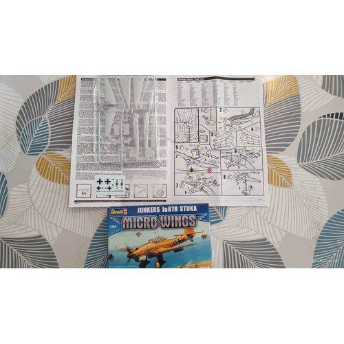 Maquette Revell Microwings Junkers Ju87b 1/144-Revell
