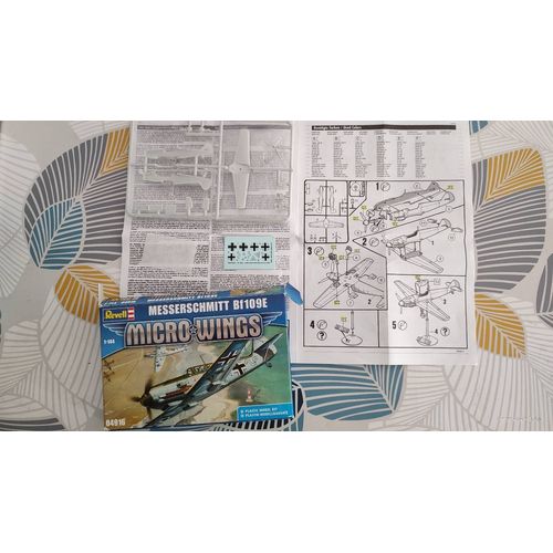 Maquette Revell Microwings Messerschmitt Bf109e 1/144-Revell