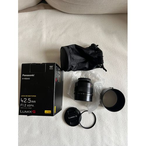 Objectif photo Panasonic 42.5 F1.2
