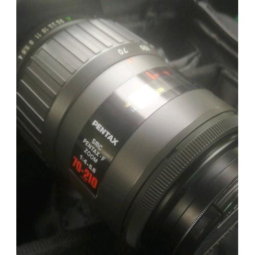 Objectif smc pentax F zoom 70-210