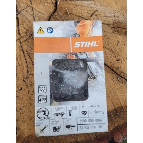 Chaîne de tronçonneuse stihl pro