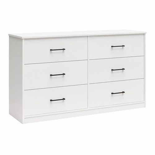 Commode Avec 3+3 Tiroirs En Effet Bois Blanc