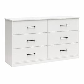 Commode Avec 3+3 Tiroirs En Effet Bois Blanc