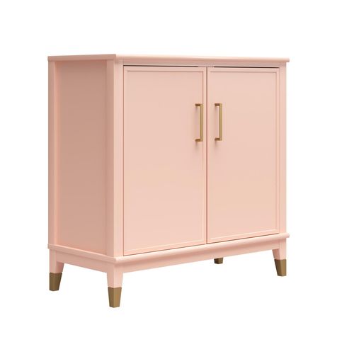 Armoire Avec 2 Portes En Effet Bois Rose