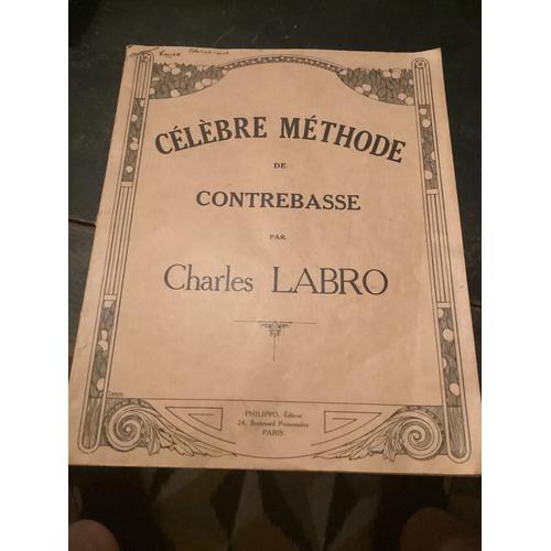 Célèbre Méthode De Contrebasse